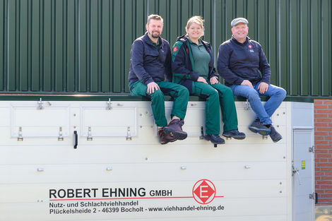 Viehhandel Robert Ehning - Familienfoto